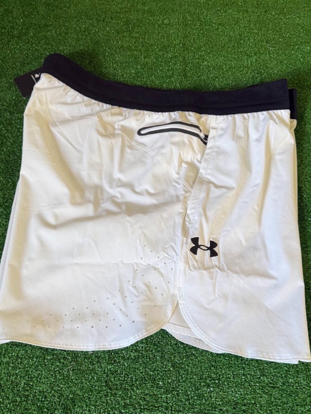 Under Armour Elastic Waist Pockets Vanish Elite Running Shorts Big Size 3XL NWT